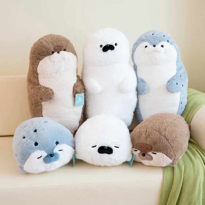 Kawaii Seal Sea Otter Family Stuffed Animals – Special Edition 1 Kawaii Seal Sea Otter Family Stuffed Animals – Special Edition