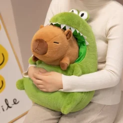 Kawaii Capybara Crocodile Plush (40cm) – Special Edition