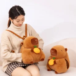 Kawaii Therapy Capybara Hand Warmer Backpack -Kawaiitherapy Shop 80041 cdnlgj