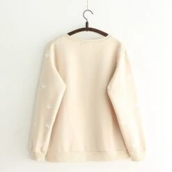 Kawaii Japanese Cat Embroidered Sweatshirt – Limited Edition -Kawaiitherapy Shop 9074 abda0c