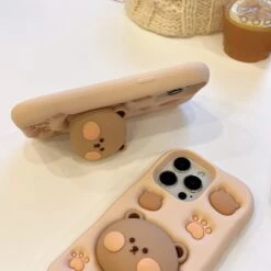 Kawaii Cute Bear Silicone 3D Phone Case – Limited Edition -Kawaiitherapy Shop 9bfc5b60 2feb 432e a619 235ab5d7101e