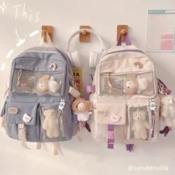 Kawaii Harajuku Style College Backpack