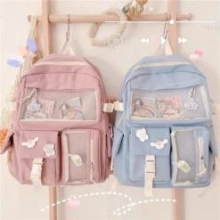 Kawaii Korea Style Large Capacity Multipocket Backpack