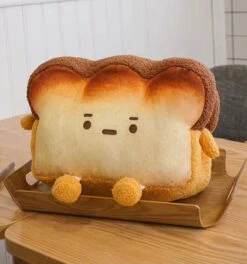 Kawaii Bread Toasty Plush (40cm) – Limited Edition