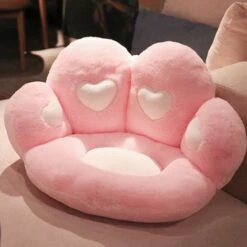 Kawaii Cat Paw Hearts Seat Cushion – Special Edition