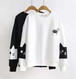 Kawaii Neko Cat Harajuku Sweater – Limited Edition