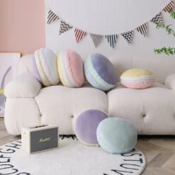 Kawaii Therapy Soft Macaron Pillow – Limited Edition