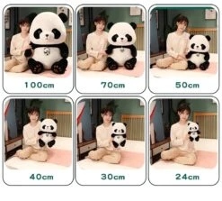 Kawaii Therapy Cute Panda Plush XL (50cm) -Kawaiitherapy Shop IMG 0337