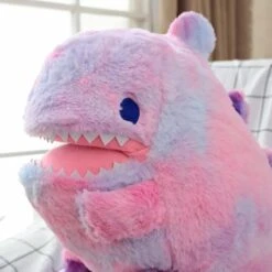 Kawaii Dinosaur Shark Plush (60cm) – Limited Edition -Kawaiitherapy Shop IMG 1331