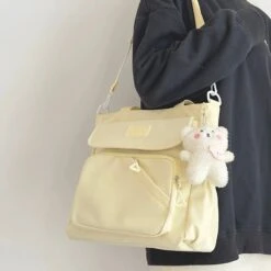 Kawaii Aesthetic Butter Milk Shoulder Bag – Special Edition -Kawaiitherapy Shop IMG 2364 2