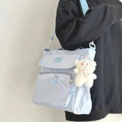 Kawaii Aesthetic Butter Milk Shoulder Bag – Special Edition -Kawaiitherapy Shop IMG 2366