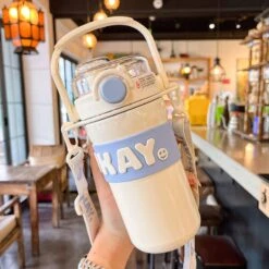 Kawaii Pastel Stainless Steel Flask (635ml) – Limited Edition -Kawaiitherapy Shop IMG 2453