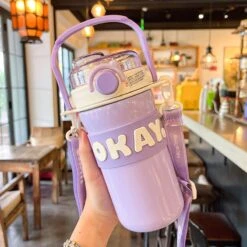 Kawaii Pastel Stainless Steel Flask (635ml) – Limited Edition -Kawaiitherapy Shop IMG 2454