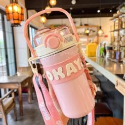 Kawaii Pastel Stainless Steel Flask (635ml) – Limited Edition -Kawaiitherapy Shop IMG 2455