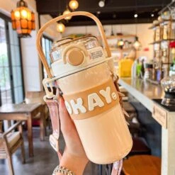 Kawaii Pastel Stainless Steel Flask (635ml) – Limited Edition -Kawaiitherapy Shop IMG 2456
