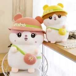 Kawaii Chubby Hamster Plush (30cm) – Limited Edition -Kawaiitherapy Shop IMG 3287