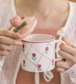 Kawaii Therapy Tulip Ceramic Cup (350ml) – Limited Edition 15 Kawaii Therapy Tulip Ceramic Cup (350ml) – Limited Edition -Kawaiitherapy Shop IMG 3909