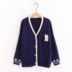 Kawaii Bunny Pastel Harajuku Sweater – Special Edition -Kawaiitherapy Shop IMG 4789