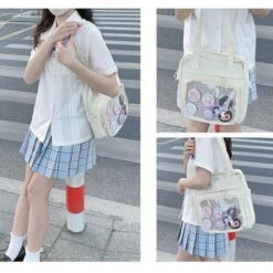Kawaii Japanese Style Ita Crossbody Bag – Limited Edition -Kawaiitherapy Shop IMG 5048