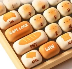 Akko Steam Bun Wonderland Mog Design 138pcs Keycaps -Kawaiitherapy Shop IMG 5150