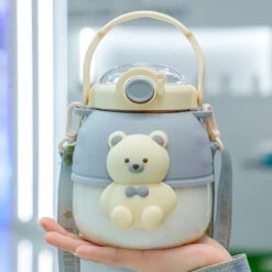 Kawaii Jumbo Bear Straw Water Bottle – Limited Edition 14 Kawaii Jumbo Bear Straw Water Bottle – Limited Edition -Kawaiitherapy Shop IMG 5513