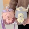 Kawaii Jumbo Bear Straw Water Bottle – Limited Edition