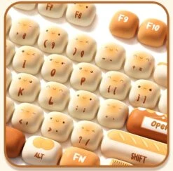 Akko Steam Bun Wonderland Mog Design 138pcs Keycaps -Kawaiitherapy Shop IMG 5676