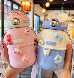 Kawaii Space Bear Thermos Bottle – Limited Edition