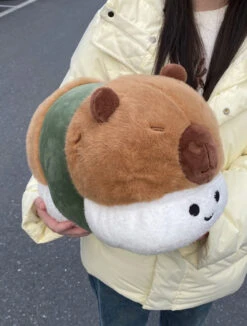 Kawaii Capybara Sushi Plush (35cm) – Special Edition -Kawaiitherapy Shop IMG 6611