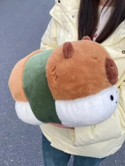 Kawaii Capybara Sushi Plush (35cm) – Special Edition -Kawaiitherapy Shop IMG 6616