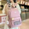 Kawaii Therapy Fashion Pastel Zipper Backpack