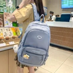 Kawaii Therapy Fashion Pastel Zipper Backpack -Kawaiitherapy Shop IMG 7122