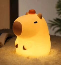 Kawaii Capybara USB Night Lamp – Limited Edition -Kawaiitherapy Shop IMG 7518