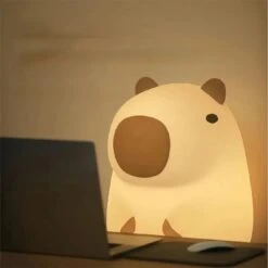 Kawaii Capybara USB Night Lamp – Limited Edition -Kawaiitherapy Shop IMG 7522