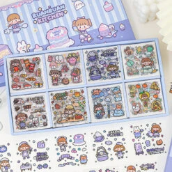 Kawaii Therapy Pastel Kitchen Party Sticker Set (200pcs) -Kawaiitherapy Shop IMG 8109