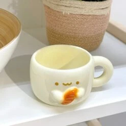 Kawaii Bread Ceramic Coffee Cup – Special Edition -Kawaiitherapy Shop IMG 8573