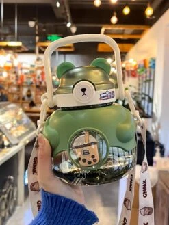 Kawaii Jumbo Boba Tea Bear Bottle (1100ml) – Limited Edition -Kawaiitherapy Shop IMG 9815