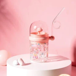 Kawaii Therapy Fountain Straw Bottle (260ml) – Limited Edition 7 Kawaii Therapy Fountain Straw Bottle (260ml) – Limited Edition -Kawaiitherapy Shop IMG 9916