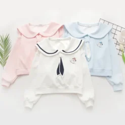 Kawaii Japanese Style Preppy Collar Sweater – Limited Edition 11 Kawaii Japanese Style Preppy Collar Sweater – Limited Edition -Kawaiitherapy Shop Japanese style collar sweater