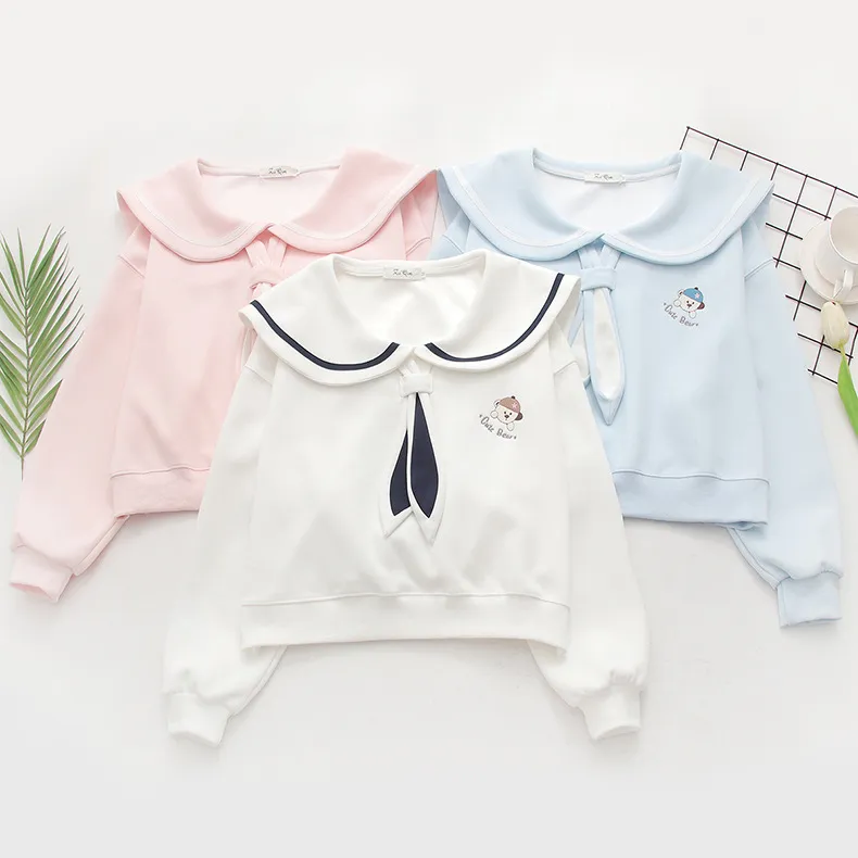 Kawaii Japanese Style Preppy Collar Sweater – Limited Edition 6 Kawaii Japanese Style Preppy Collar Sweater – Limited Edition - Image 6