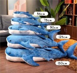 Kawaii Therapy Happy Pastel Whale Shark (90cm) – Limited Edition -Kawaiitherapy Shop Kawaii Therapy Pastel Whale Shark Size Chart