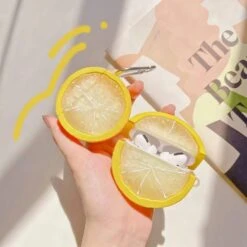 Kawaii Orange Fruit Earphone Protective Case