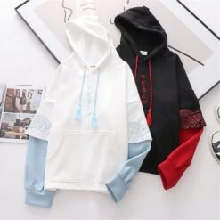 Kawaii Japanese Style Ocean Waves Hoodie – Limited Edition -Kawaiitherapy Shop New Ocean Hoodie 5