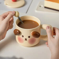 Kawaii Therapy Animal Friends Ceramic Cup – Limited Edition -Kawaiitherapy Shop O1CN01eviFEc2HzGyip9Vji 2201412869221 0 cib 2