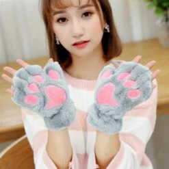 Kawaii Japanese Style Cat Paw Winter Gloves 17 Kawaii Japanese Style Cat Paw Winter Gloves -Kawaiitherapy Shop O1CN01kWRKz32MHpLIpiDcH 2207877719803 0 cib