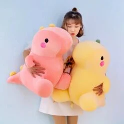 Kawaii Jumbo Pastel Dinosaur Plush (50cm)