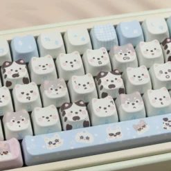 Kawaii Mao Profile Shiba Inu Keycap Set (140 Keys) – Special Edition 11 Kawaii Mao Profile Shiba Inu Keycap Set (140 Keys) – Special Edition -Kawaiitherapy Shop Shiba Inu Mao Keycaps
