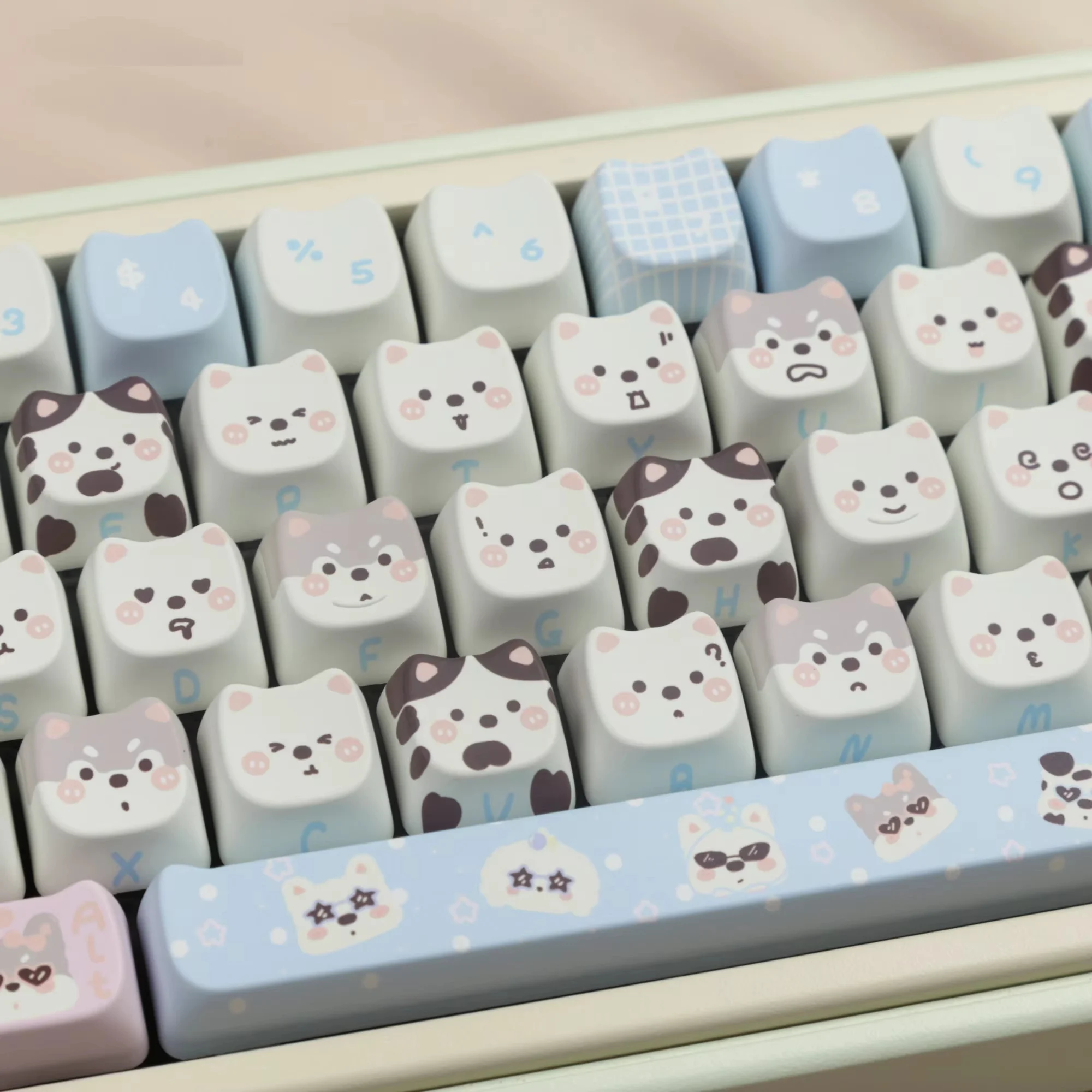 Kawaii Mao Profile Shiba Inu Keycap Set (140 Keys) – Special Edition 4 Kawaii Mao Profile Shiba Inu Keycap Set (140 Keys) – Special Edition - Image 4