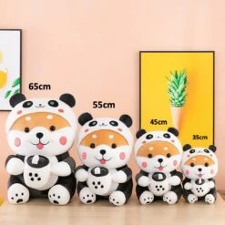 Kawaii Therapy Jumbo Milk Tea Shiba Inu (55cm) XL 16 Kawaii Therapy Jumbo Milk Tea Shiba Inu (55cm) XL -Kawaiitherapy Shop Shiba Inu Plush Size