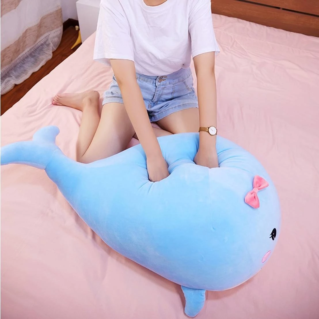 Kawaii Whale Plush Jumbo Edition (90cm) 8 Kawaii Whale Plush Jumbo Edition (90cm) - Image 8